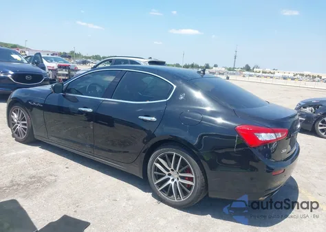 2017 Maserati Ghibli S z USA, uszkodzony, nr VIN ZAM57RTA4H1247081